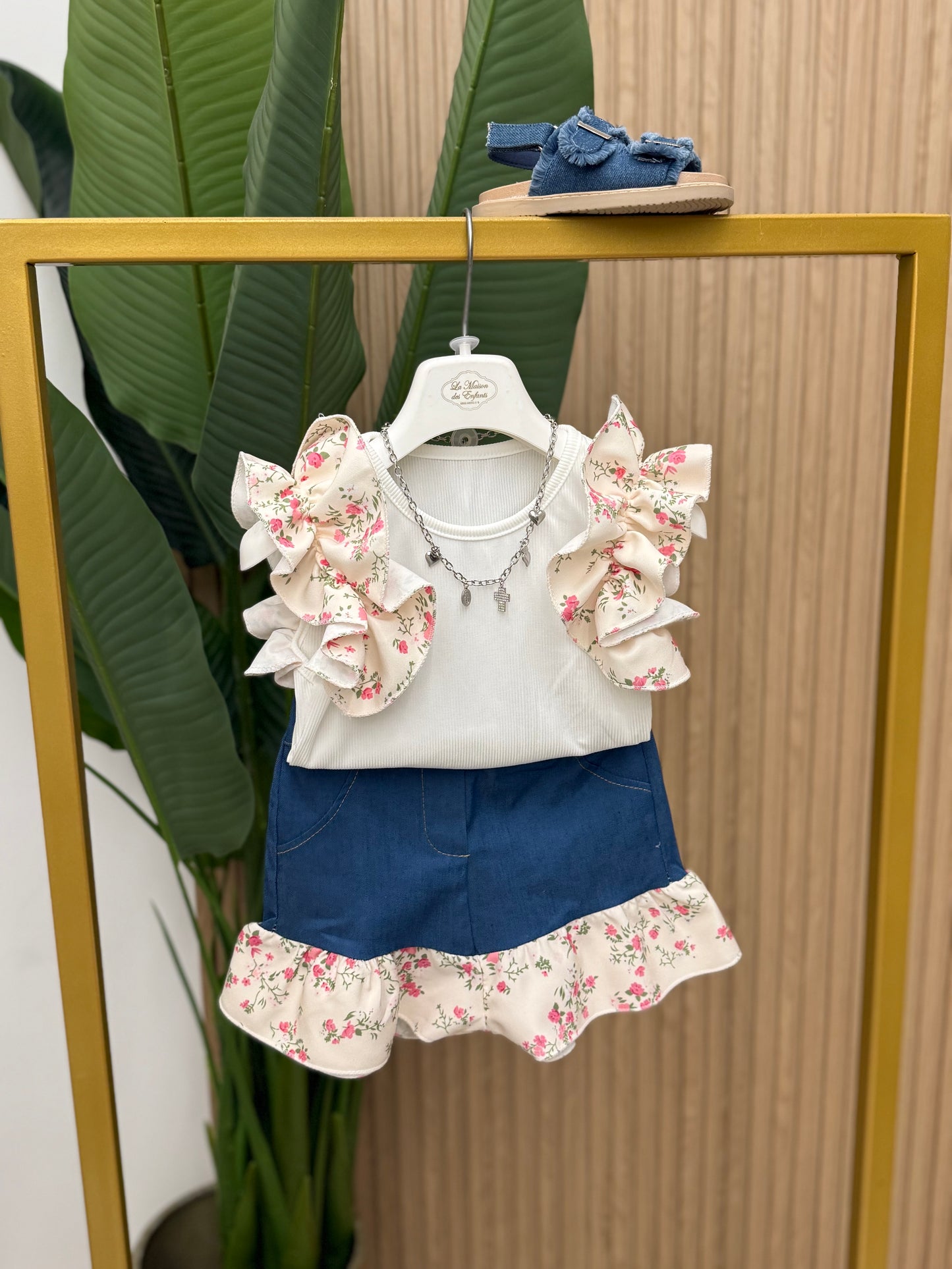 Coordinato Fior jeans