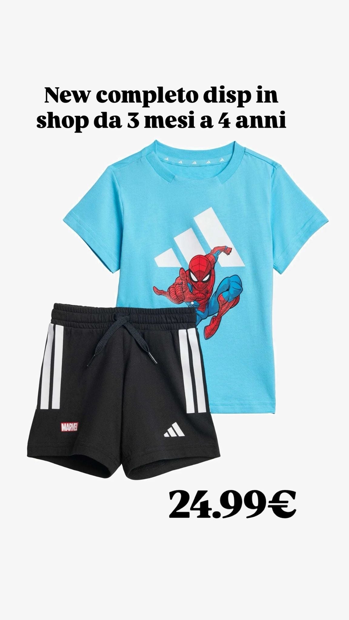 Completo Adidas Personaggi