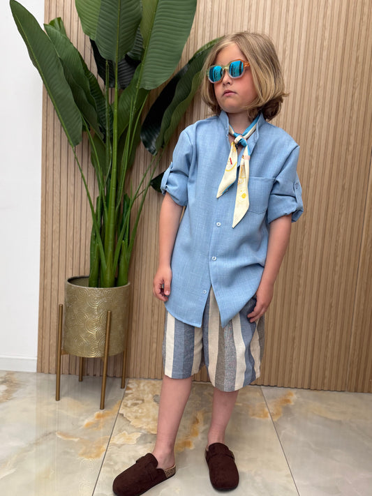 Bermuda Gorin in lino