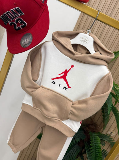 Tuta Jordan Cream White
