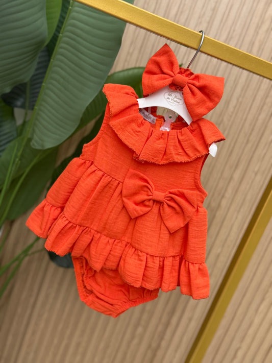 Vestitino Orange Flake