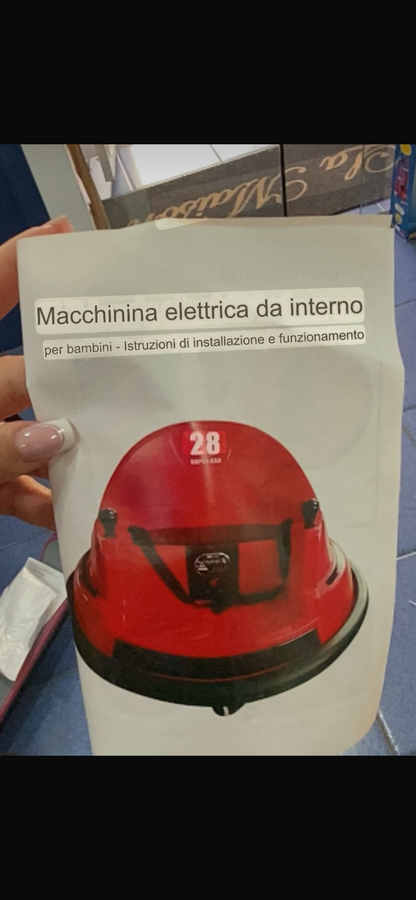 Autoscontro bambini 6v