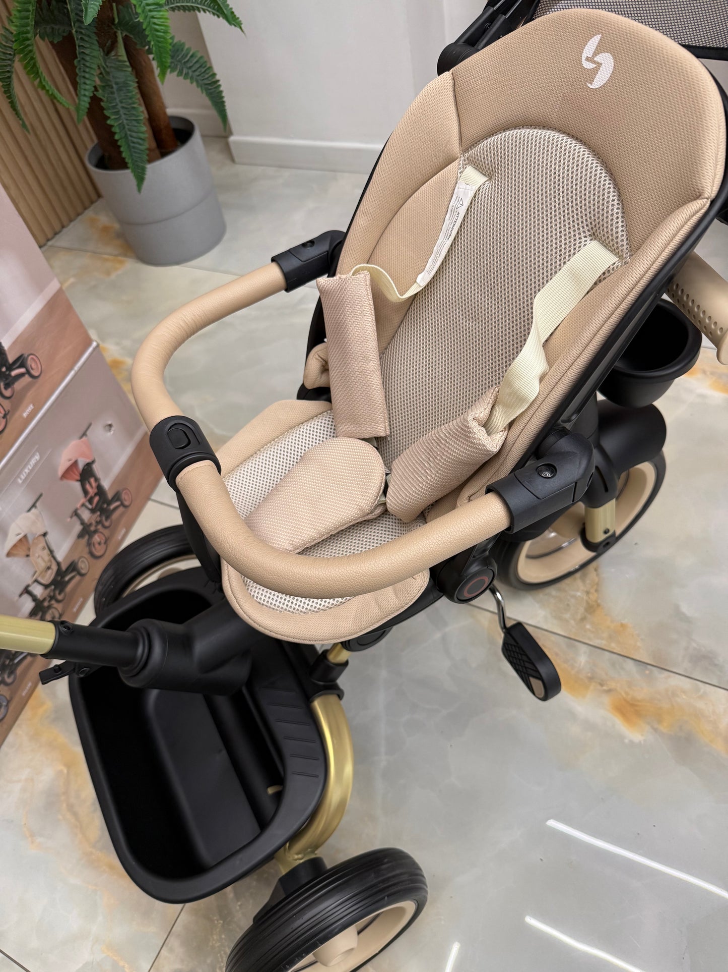 Triciclo Passeggino Luxury