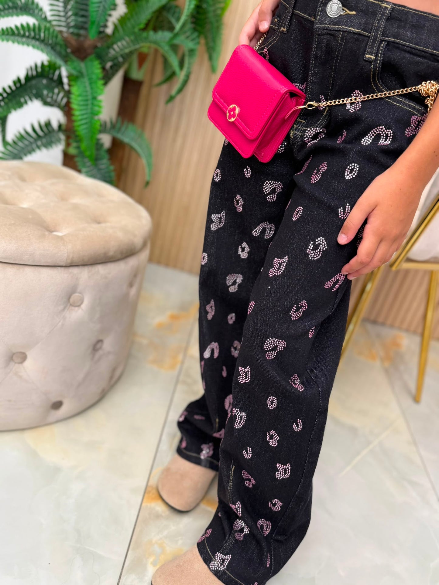 Jeans Elettra animalier