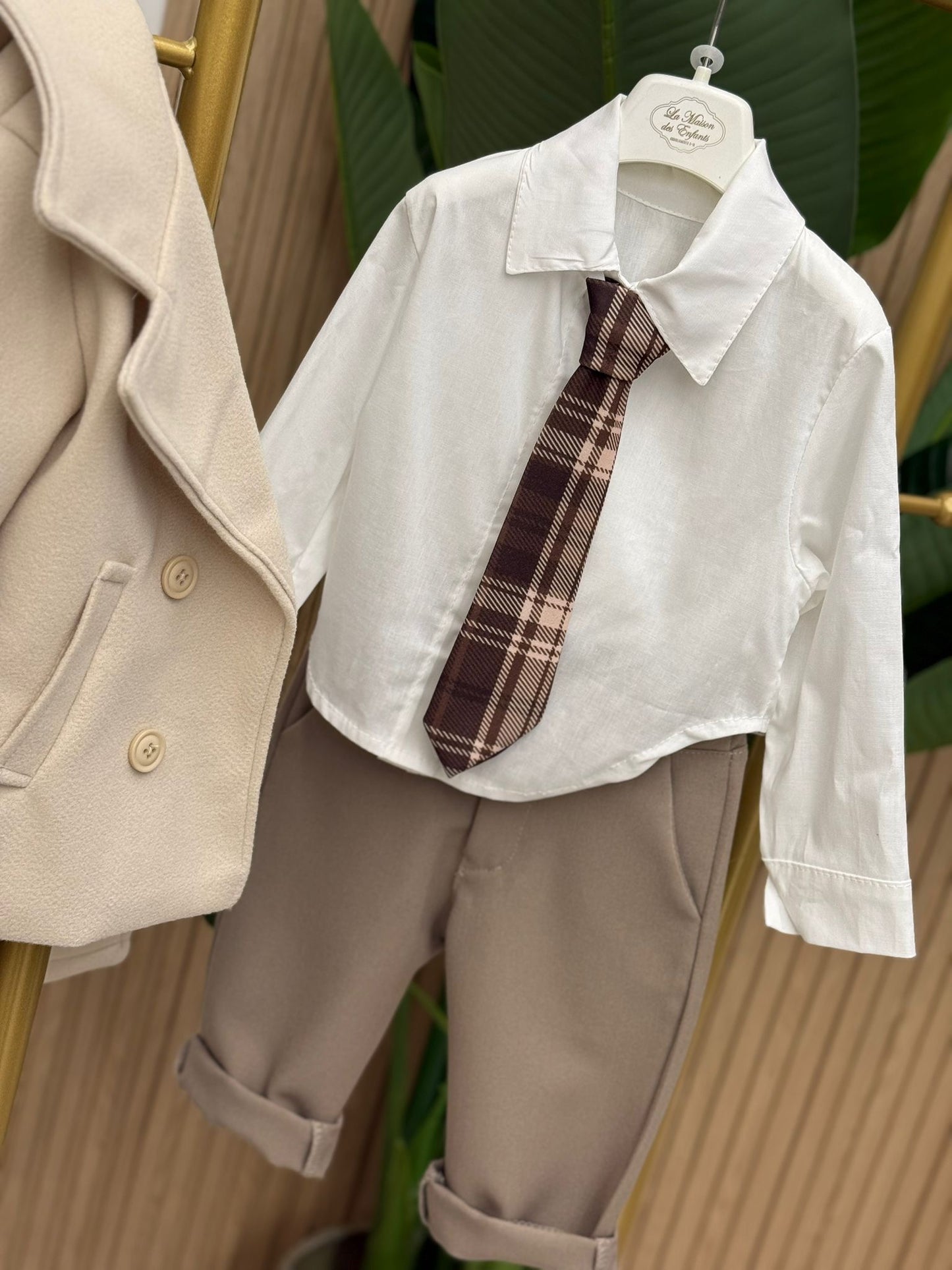 Camicia necktie