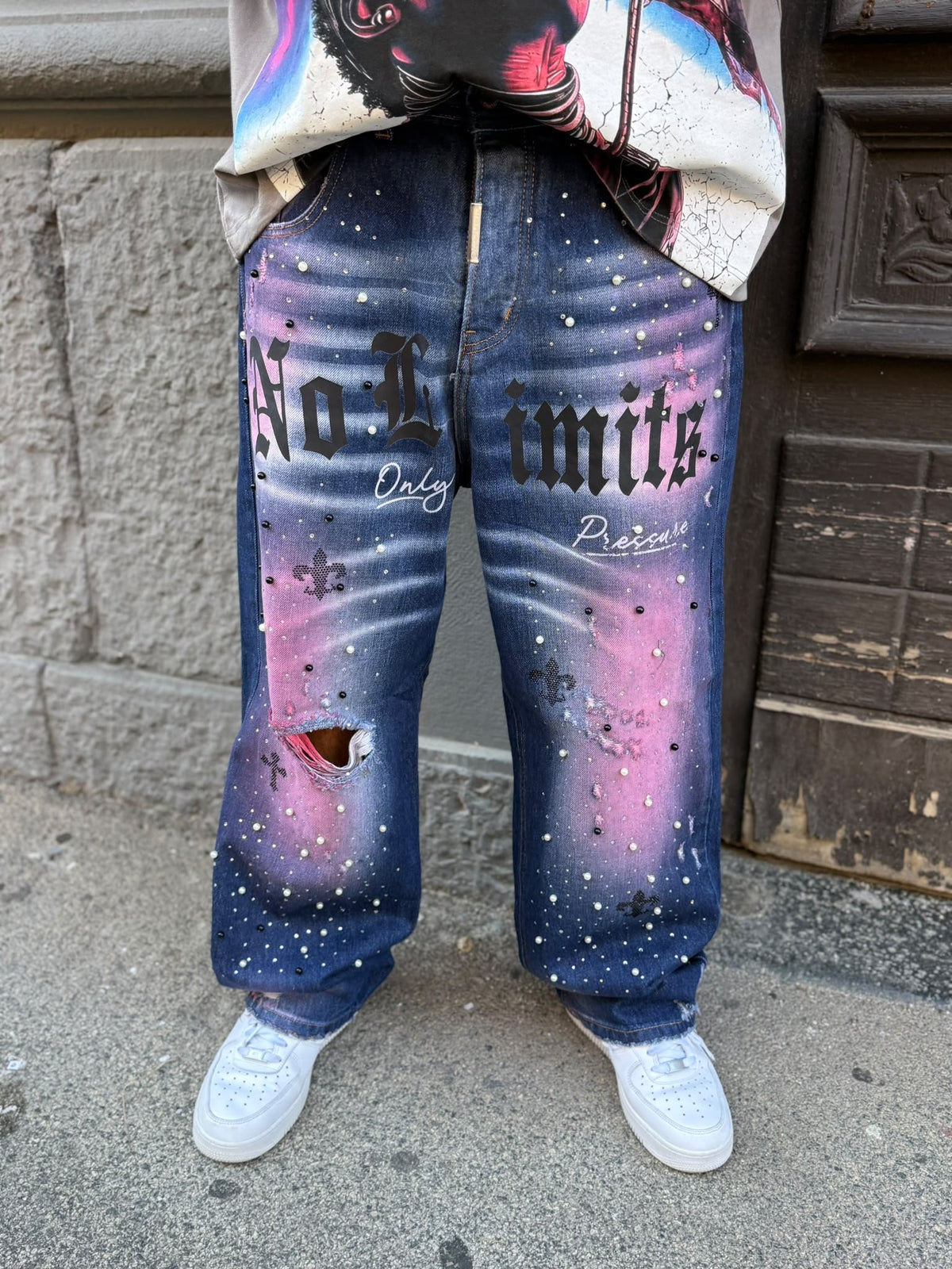 Jeans Sleeves Cianotic
