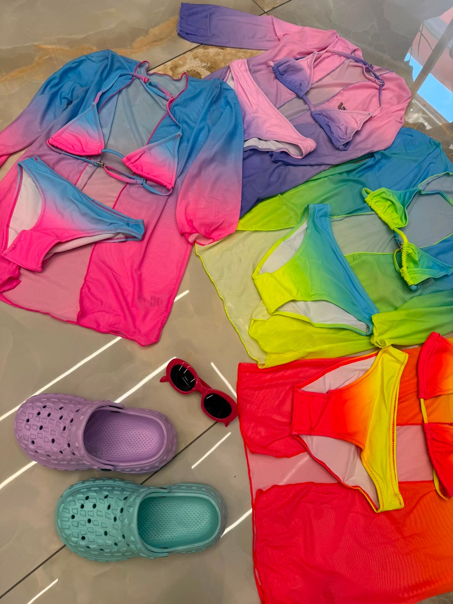 Costume Greta arcobaleno