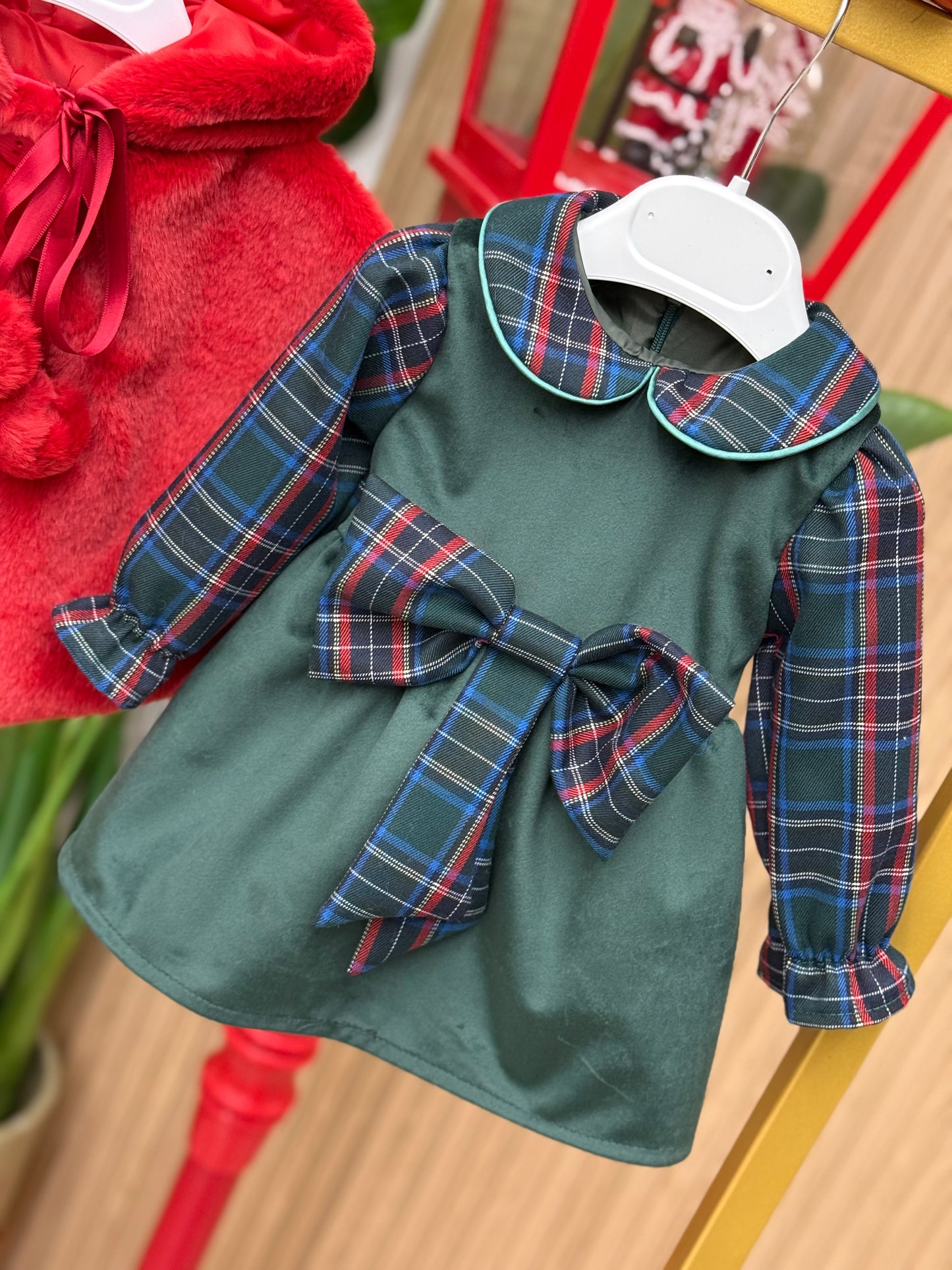 Vestitino Noel Green