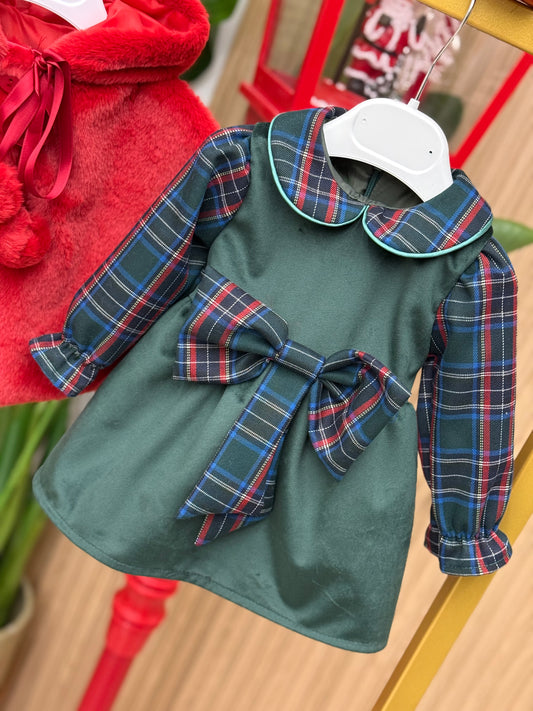 Vestitino Noel Green