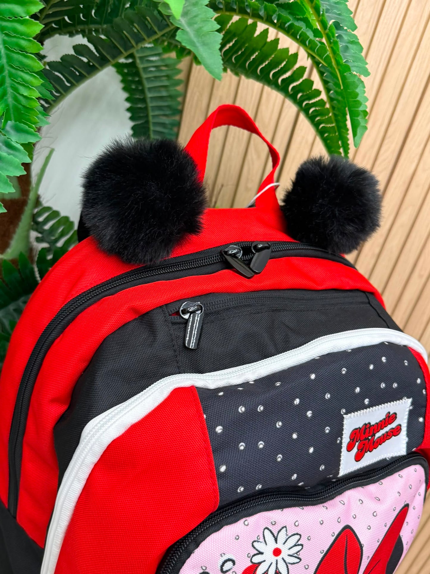 Zaino Minnie Red black pois