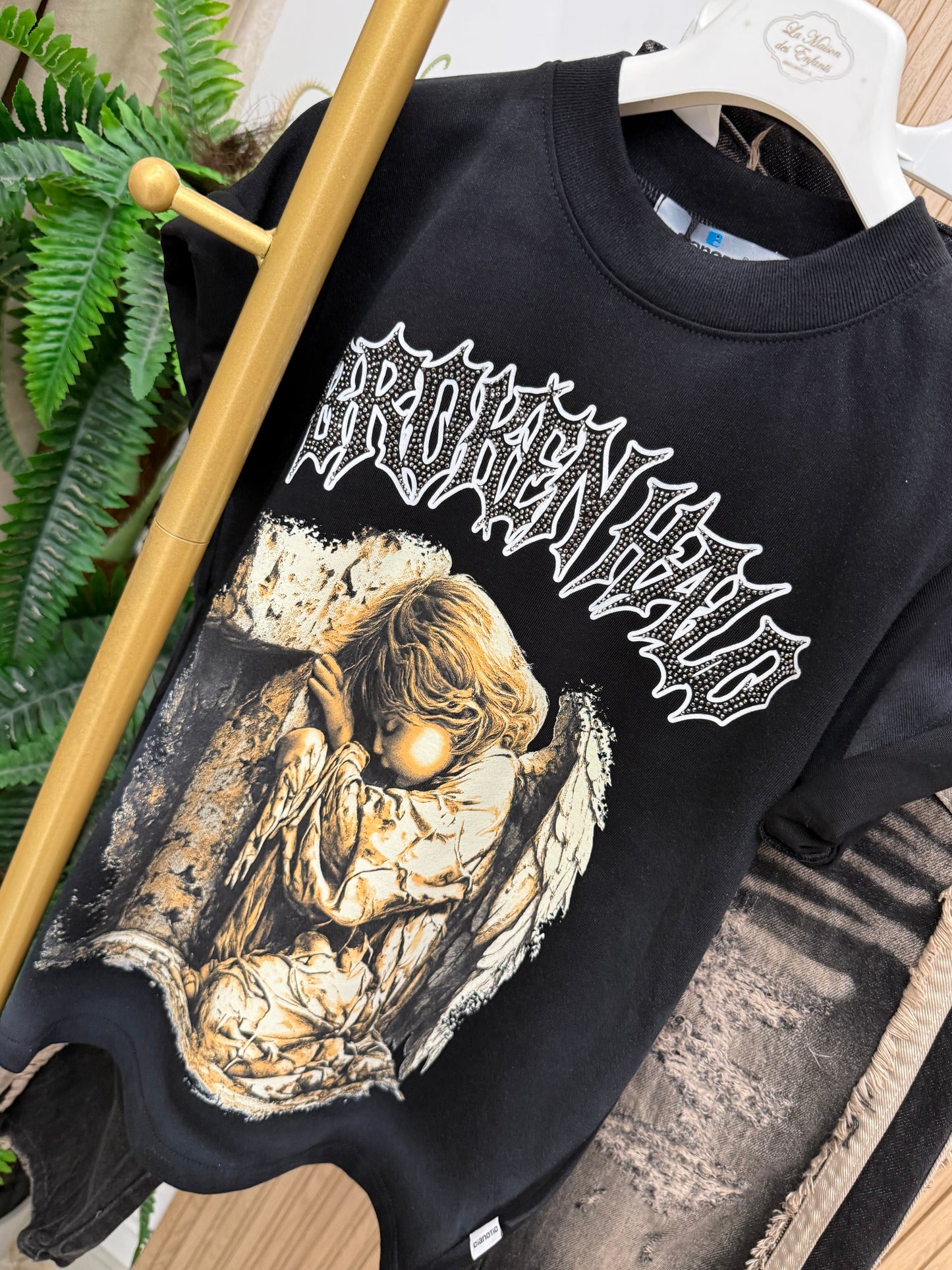 Shirt Cianotic Broken Padre e Figlio