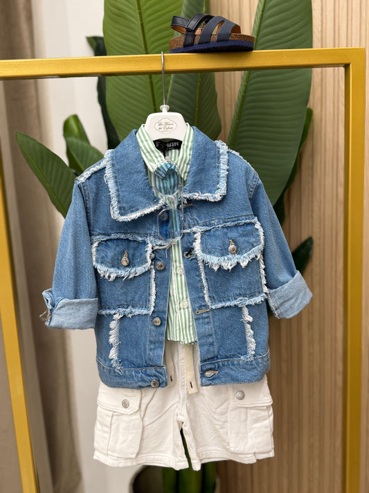 Giacca Micky in denim