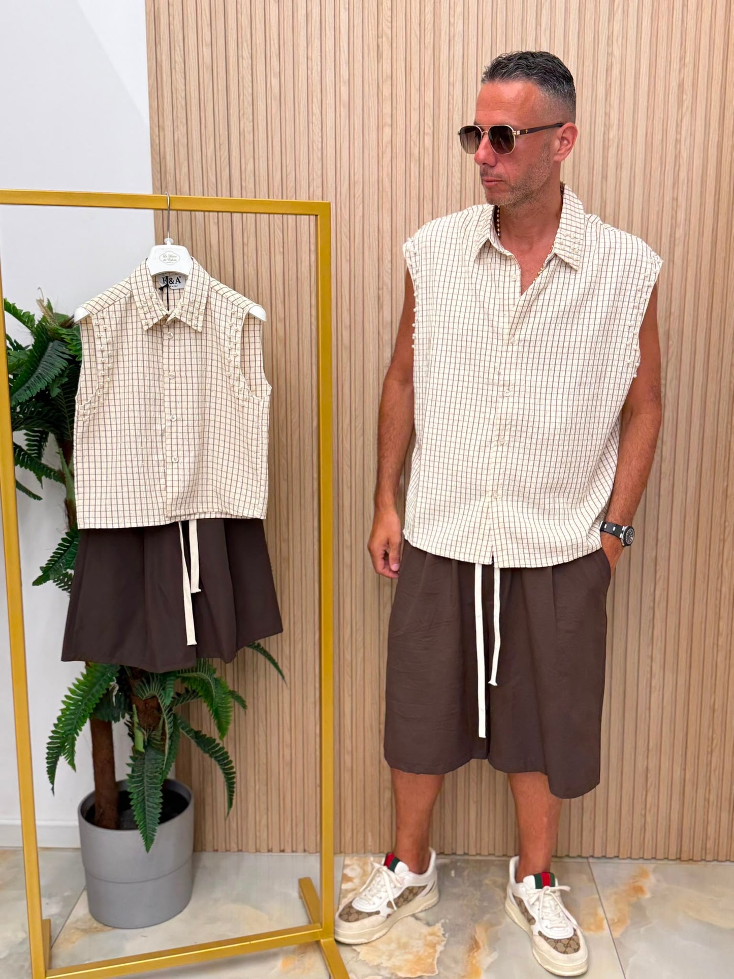 Camicia Bocas style padre
