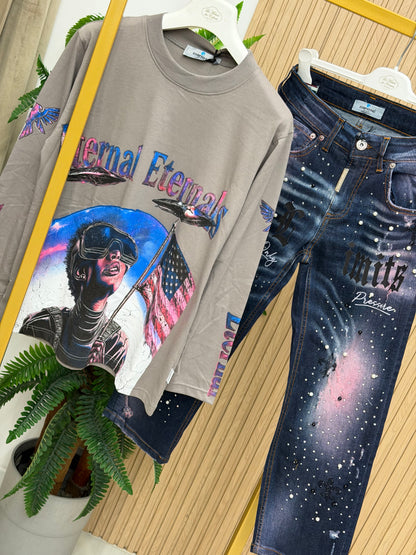 Jeans Sleeves Figlio