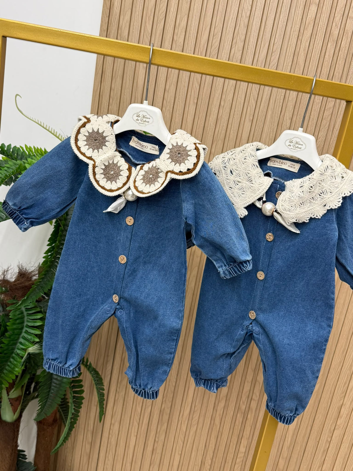 Tutina in denim Cheryl