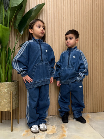 Tuta Adidas in denim unisex