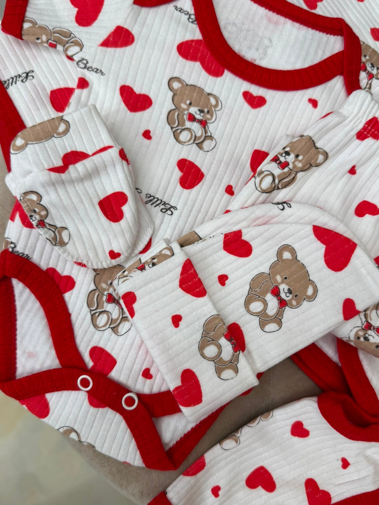 Coordinato teddy love
