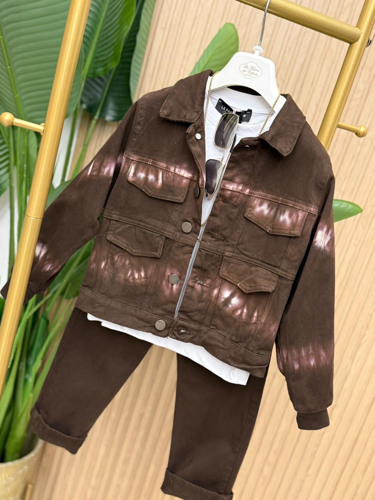 Coordinato Le Parsien Brown