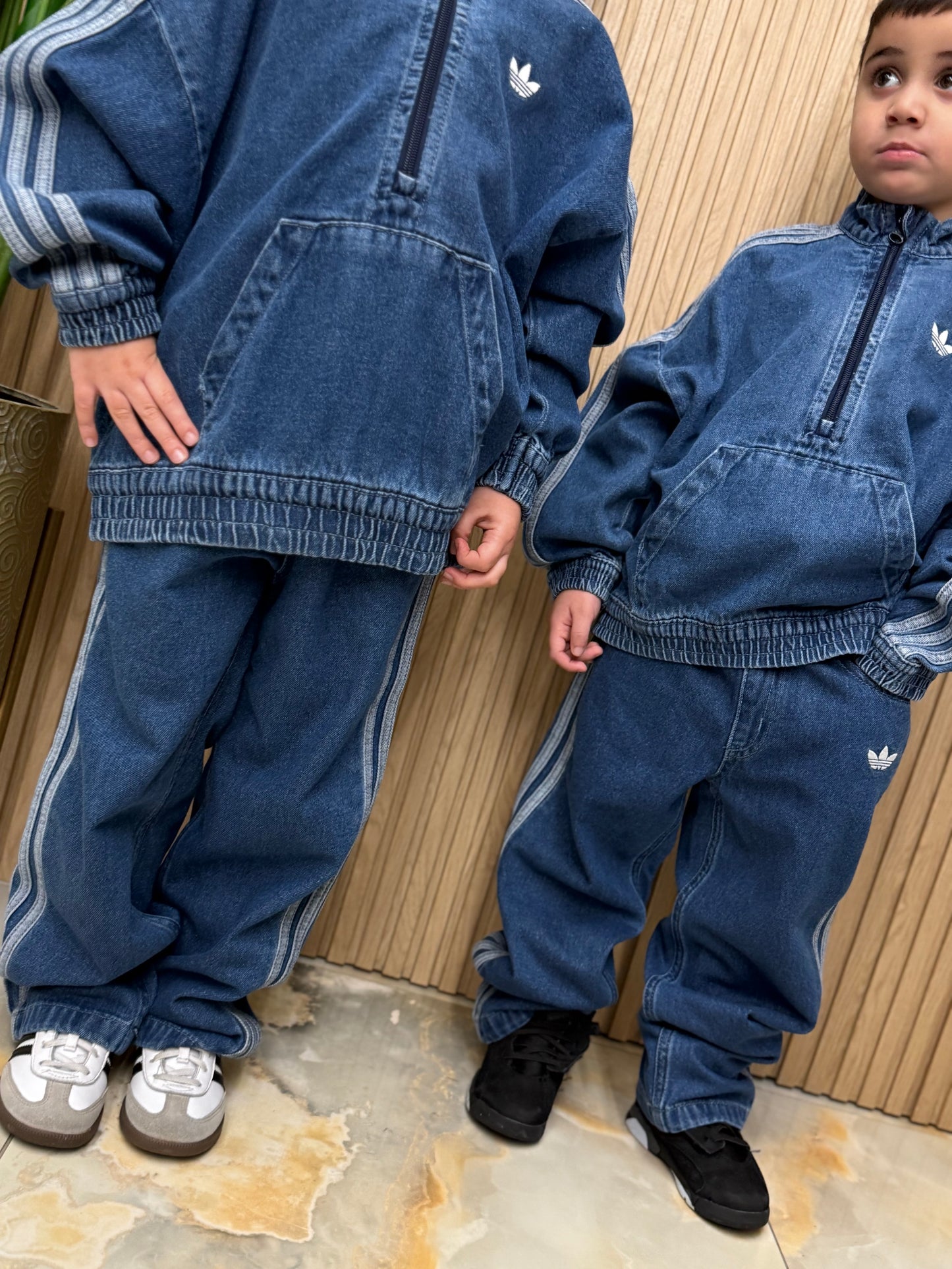 Tuta Adidas in denim unisex