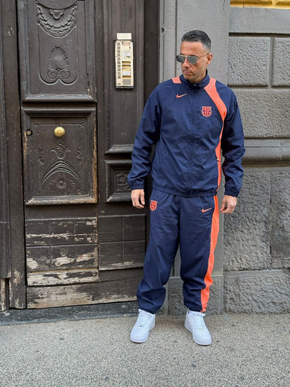 Tuta Barcellona Orange Blue