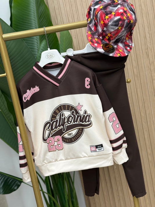 Felpa  Calif  Brown 23
