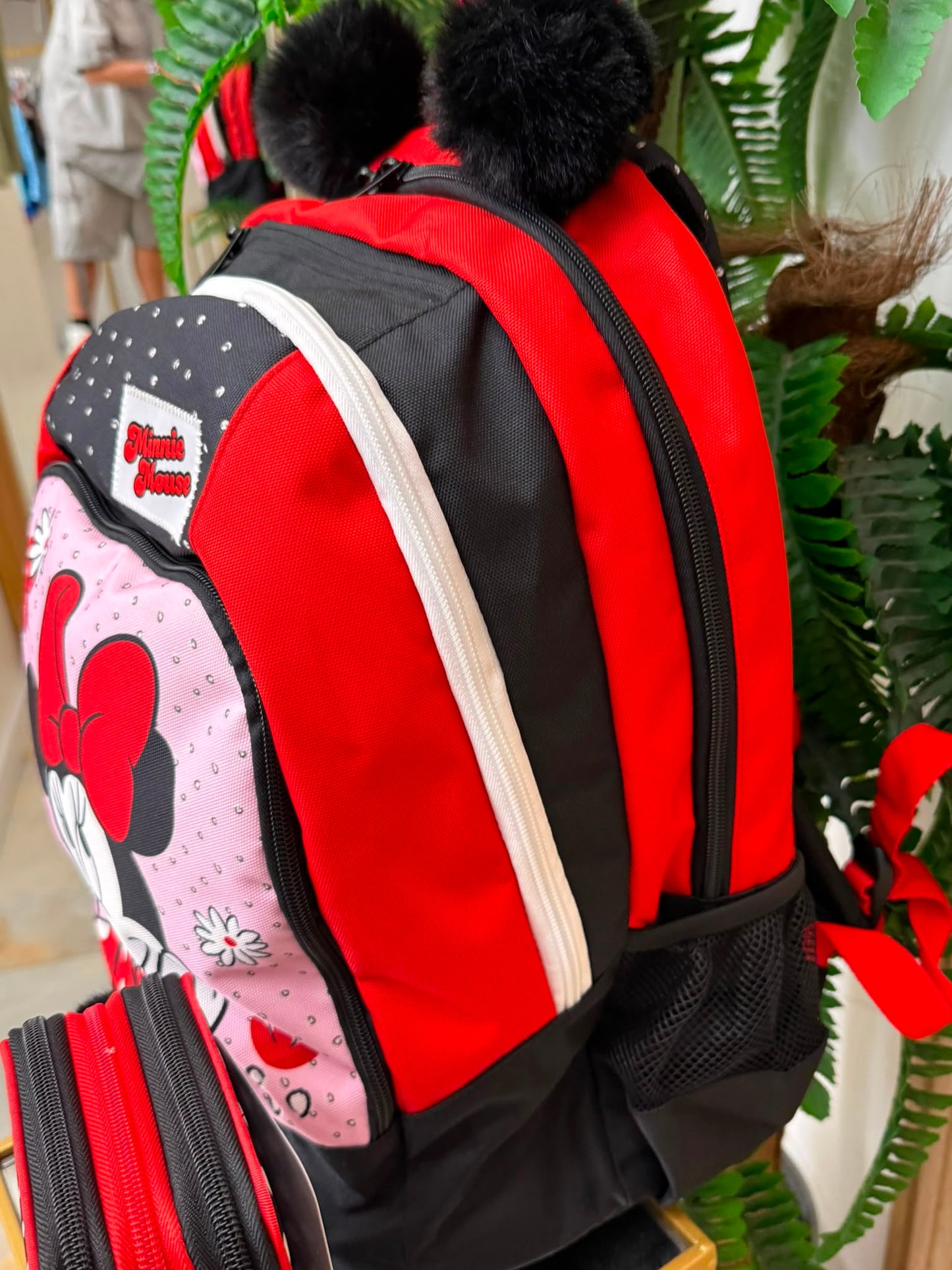 Zaino Minnie Red black pois