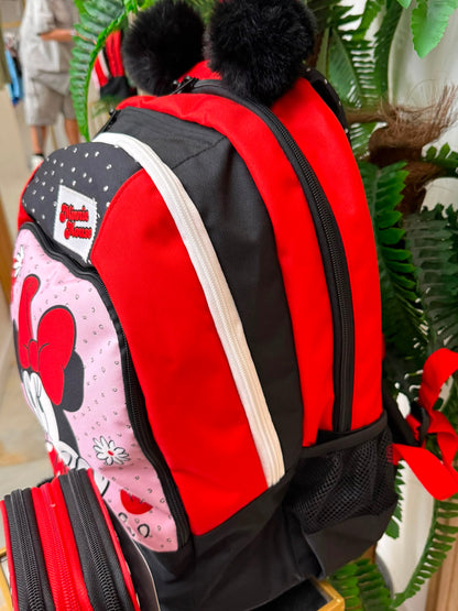 Zaino Minnie Red black pois