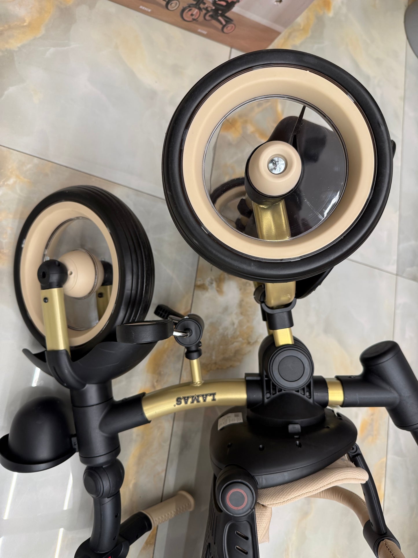 Triciclo Passeggino Luxury