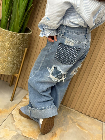 Jeans Titty top