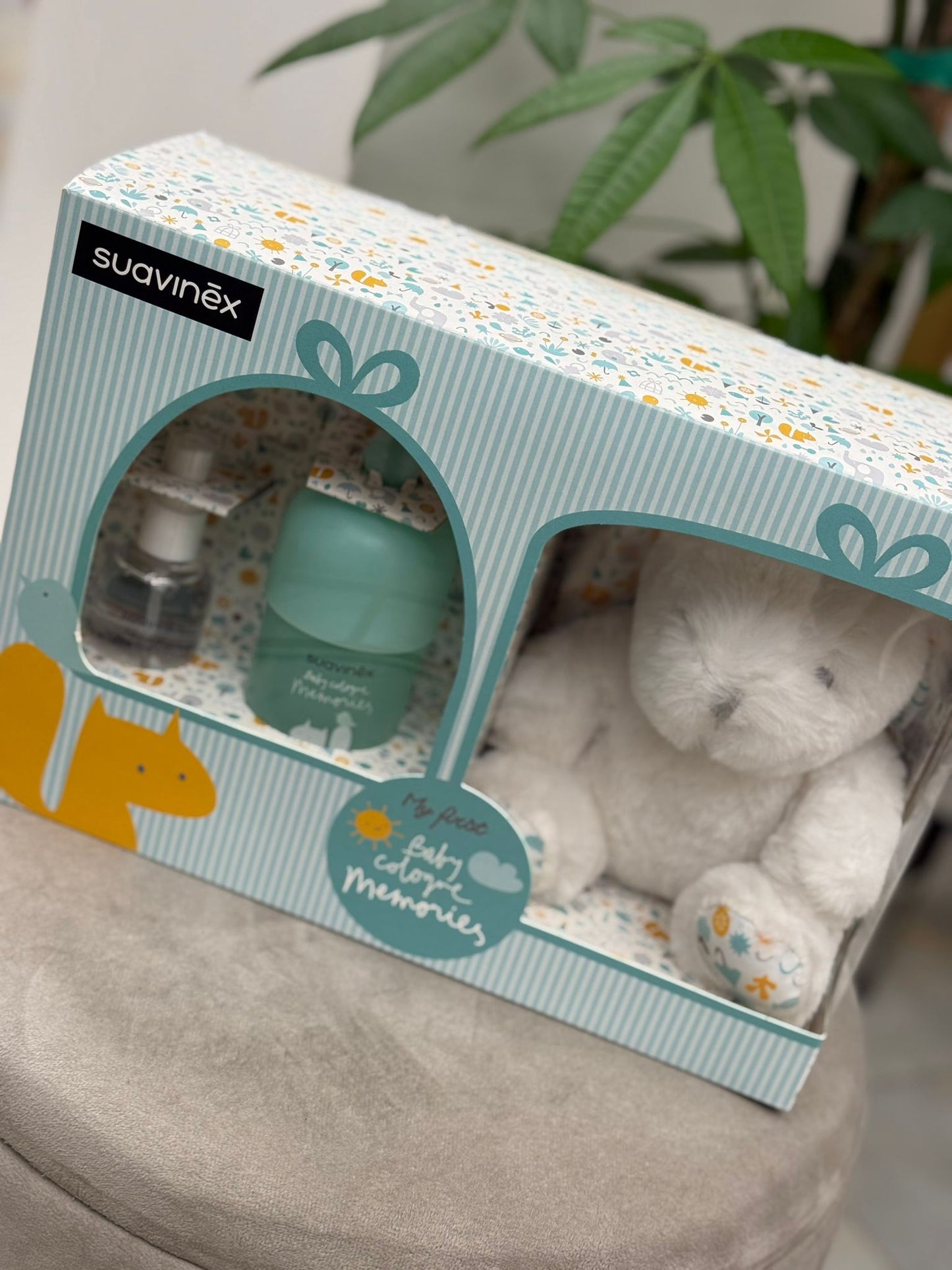 Suavinex set + peluche