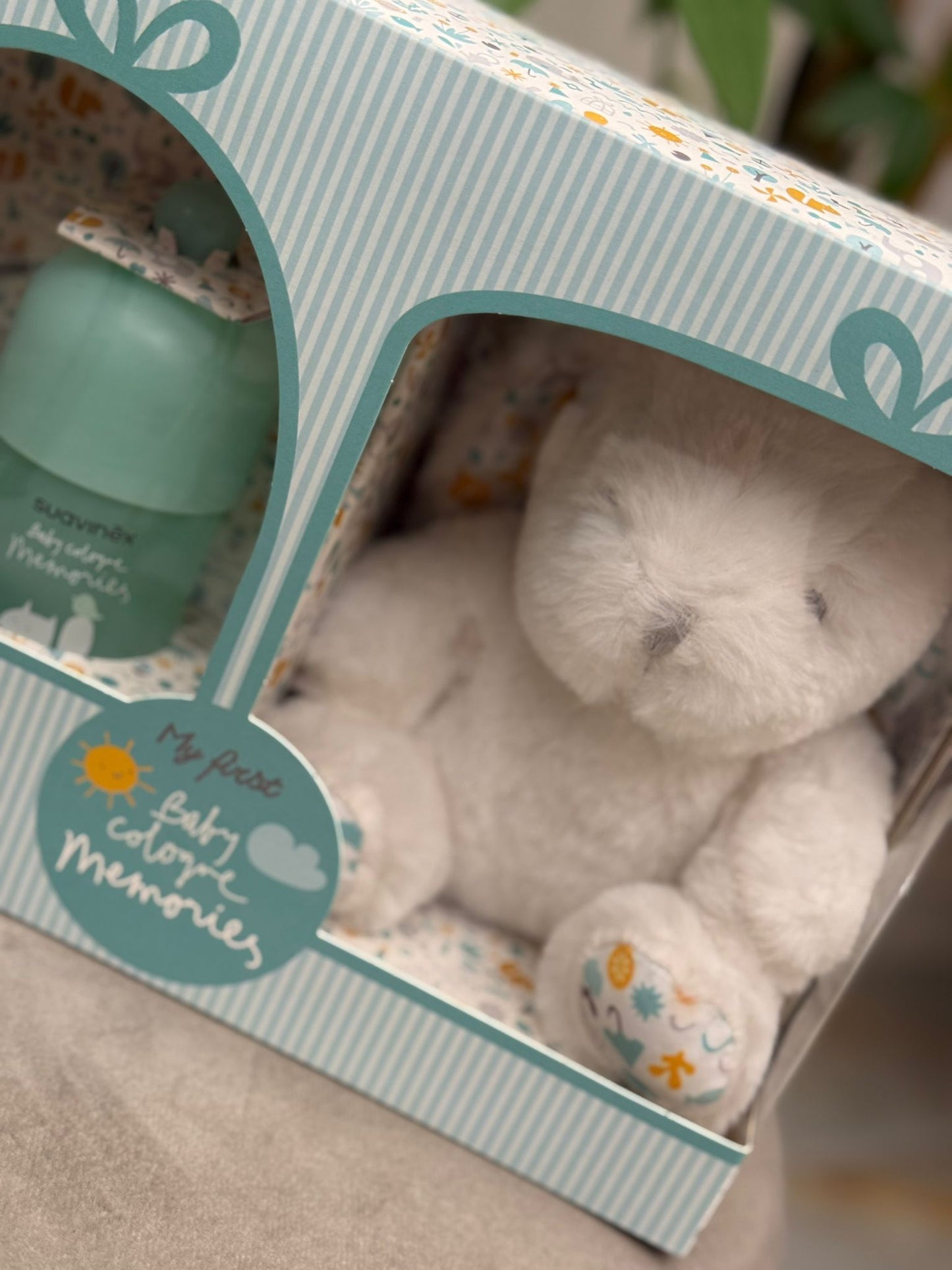 Suavinex set + peluche