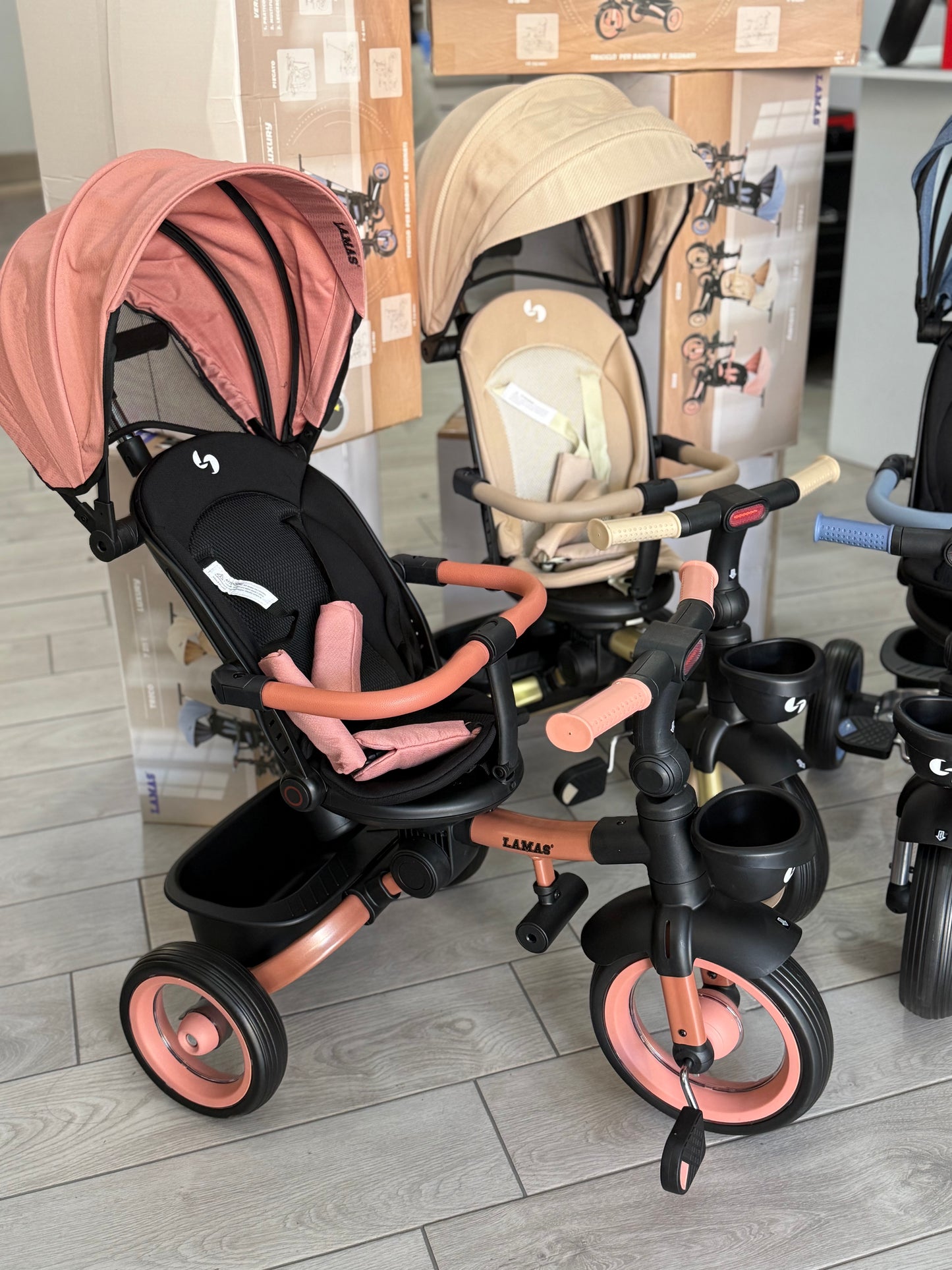 Triciclo Passeggino Luxury