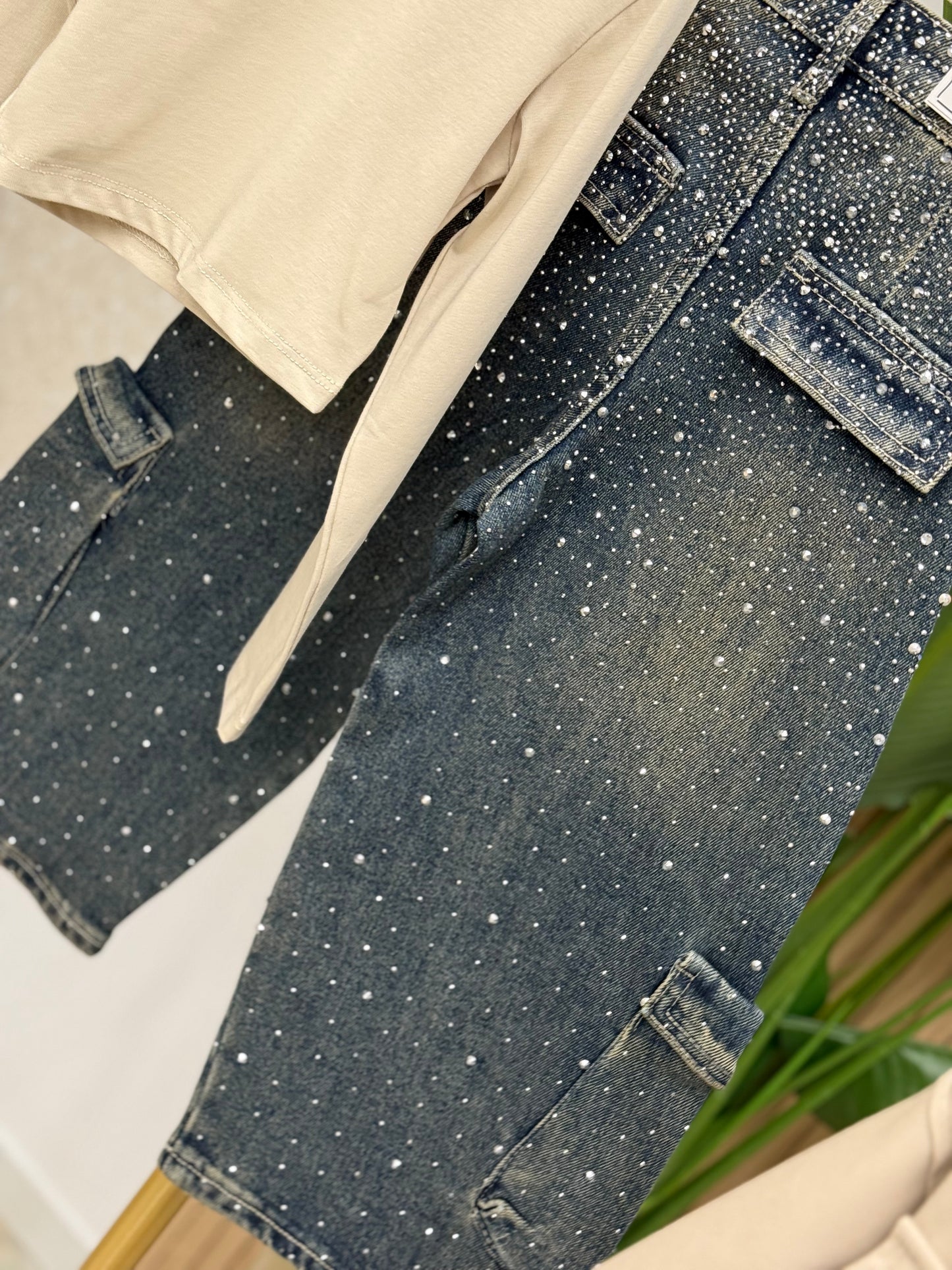 Jeans cargo fenomenal brill