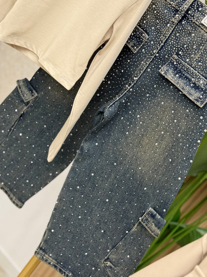 Jeans cargo fenomenal brill