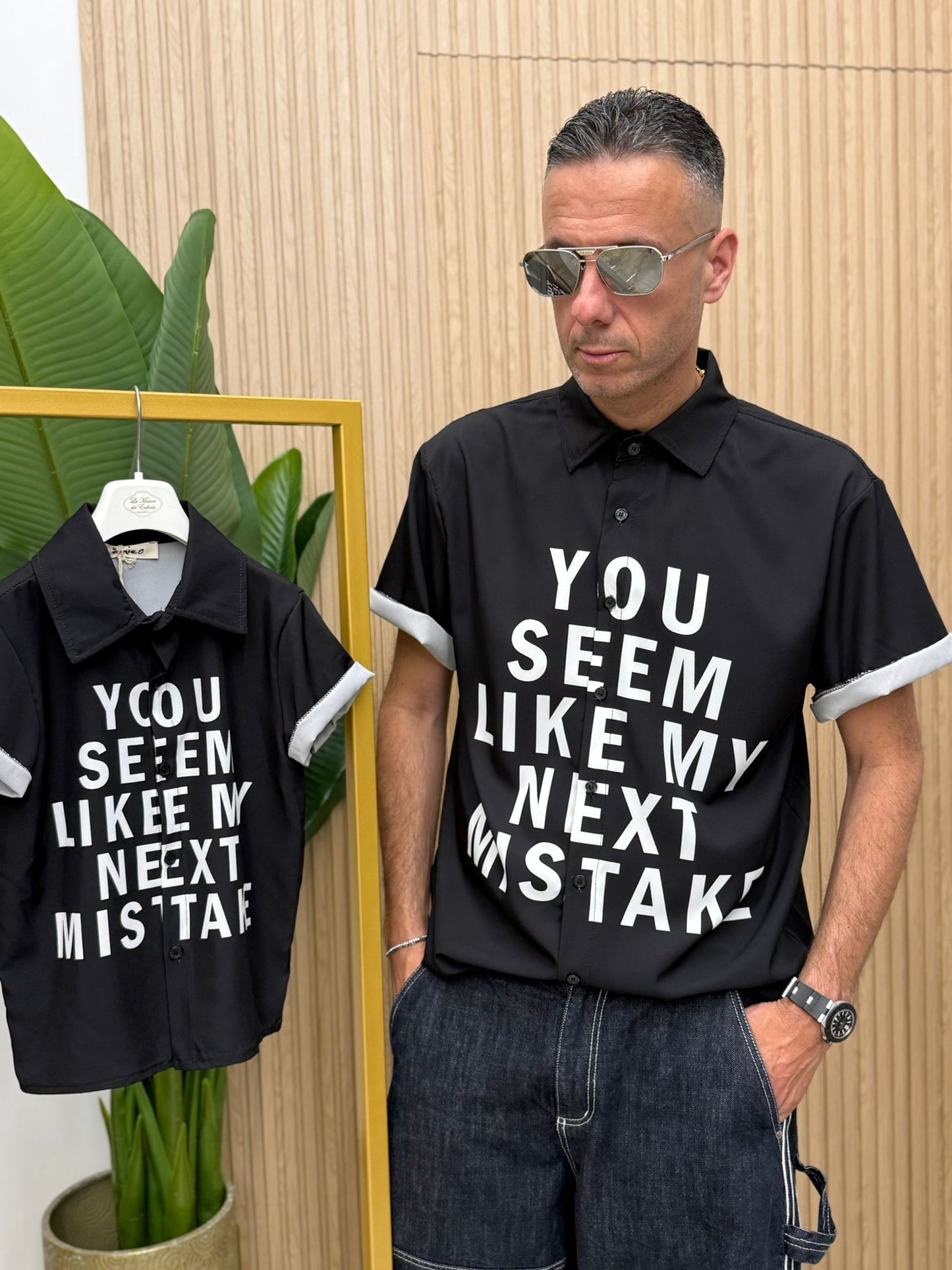 Camicia Sign padre