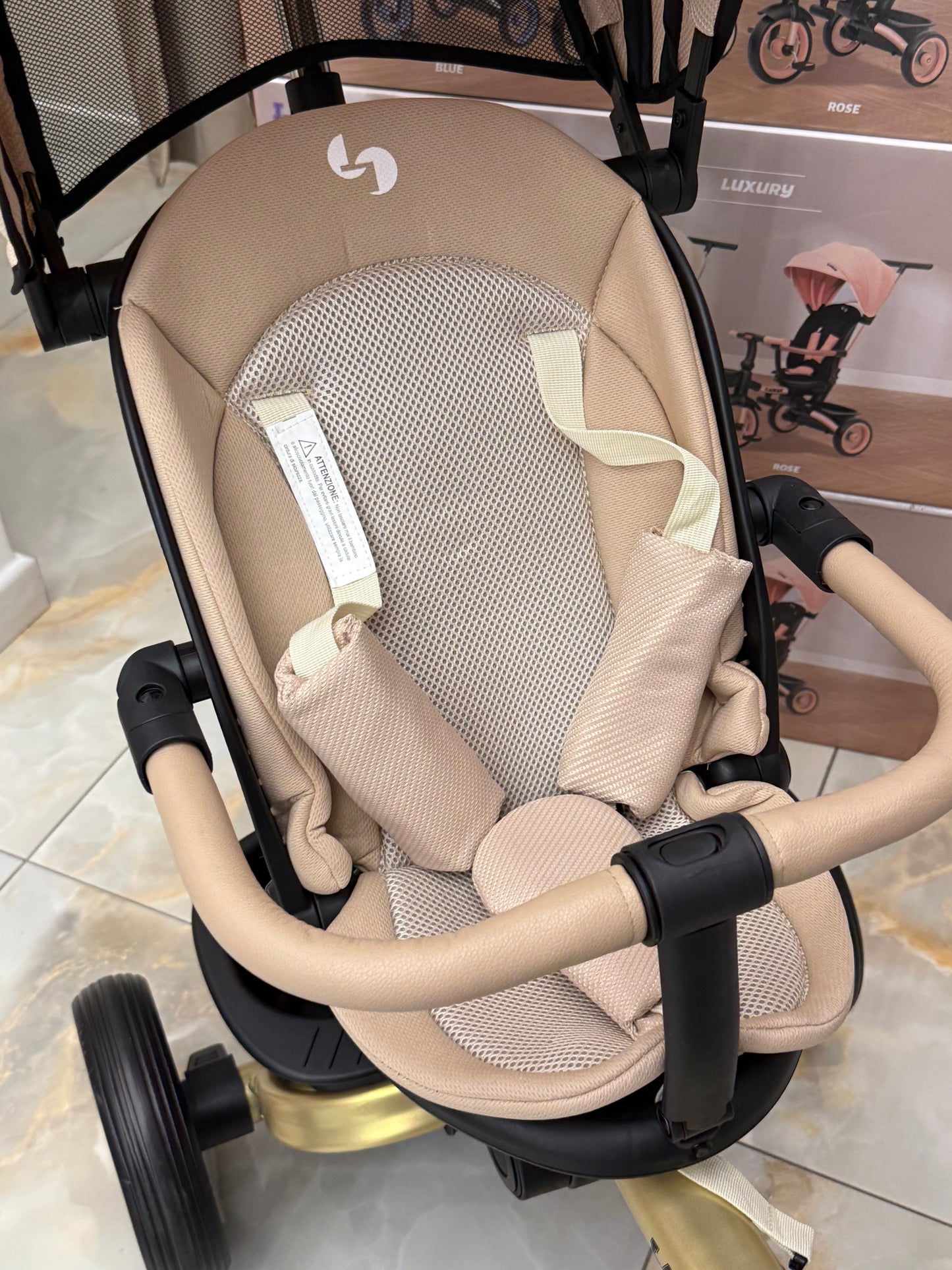 Triciclo Passeggino Luxury