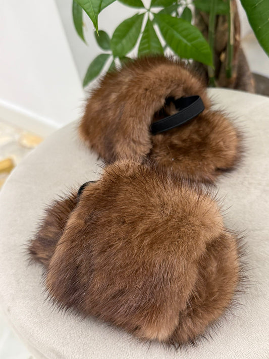 Slipper in Visone Top