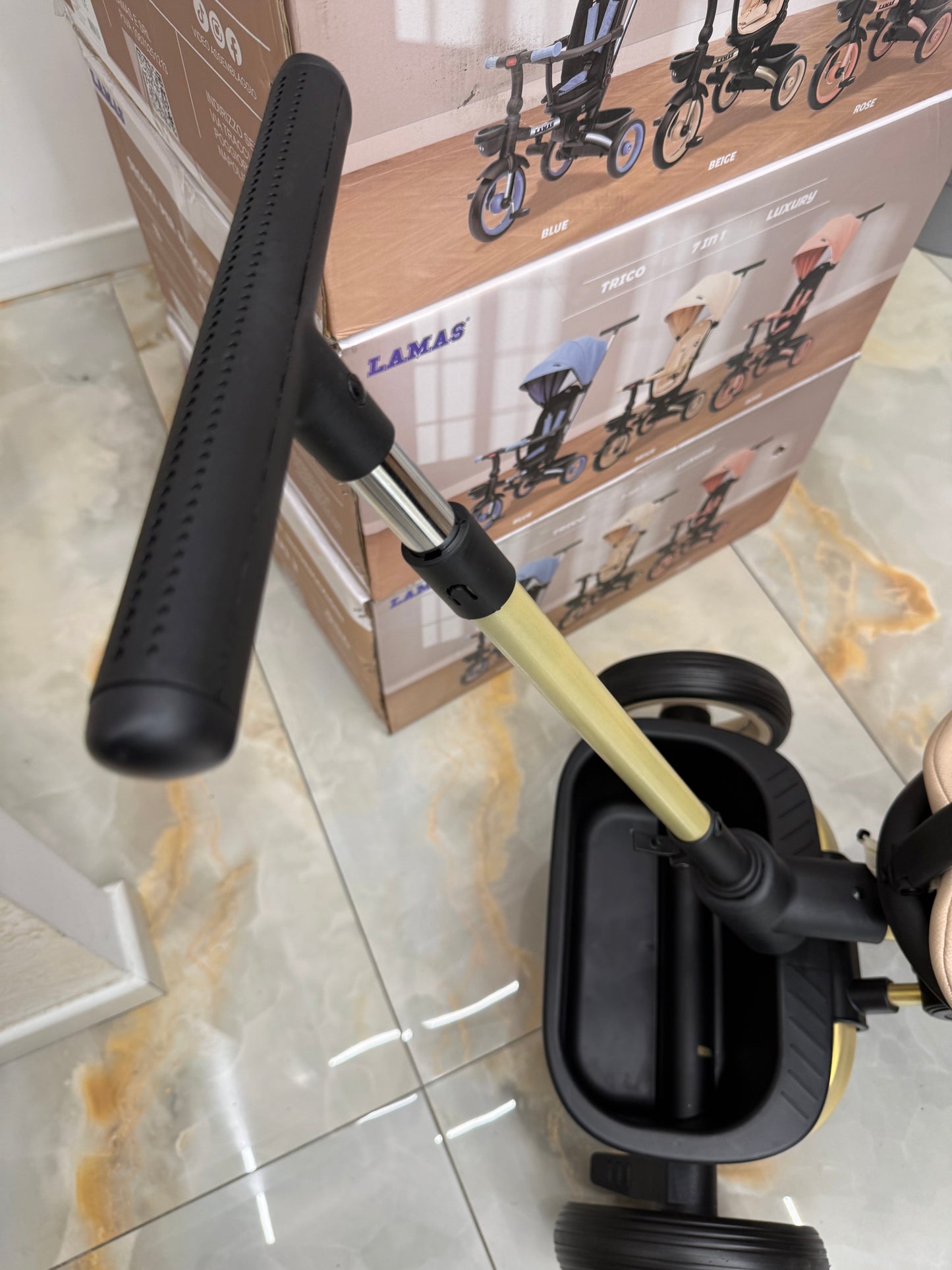Triciclo Passeggino Luxury