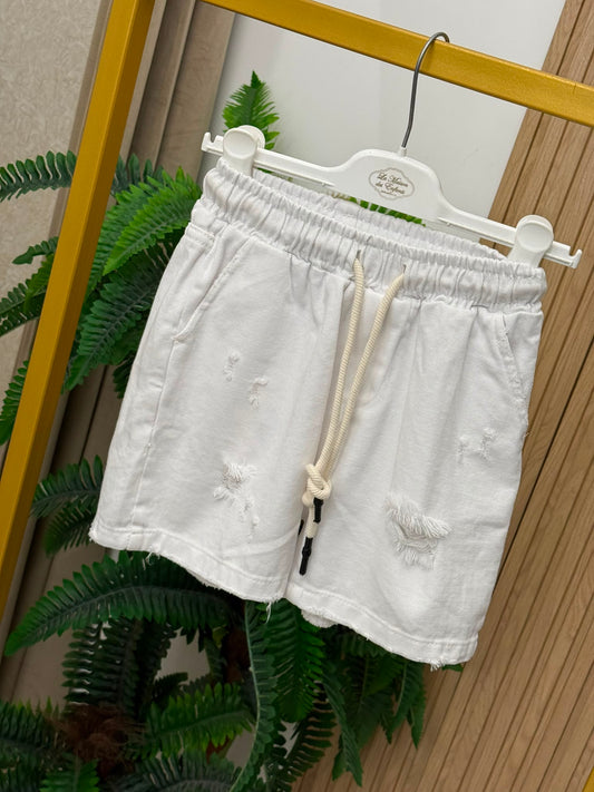 Bermuda Denim white