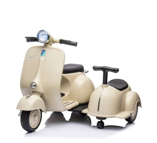 Piaggio vespa con side car