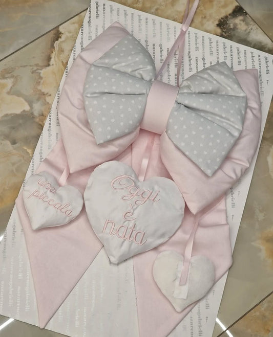 Coccarda tre cuori girls
