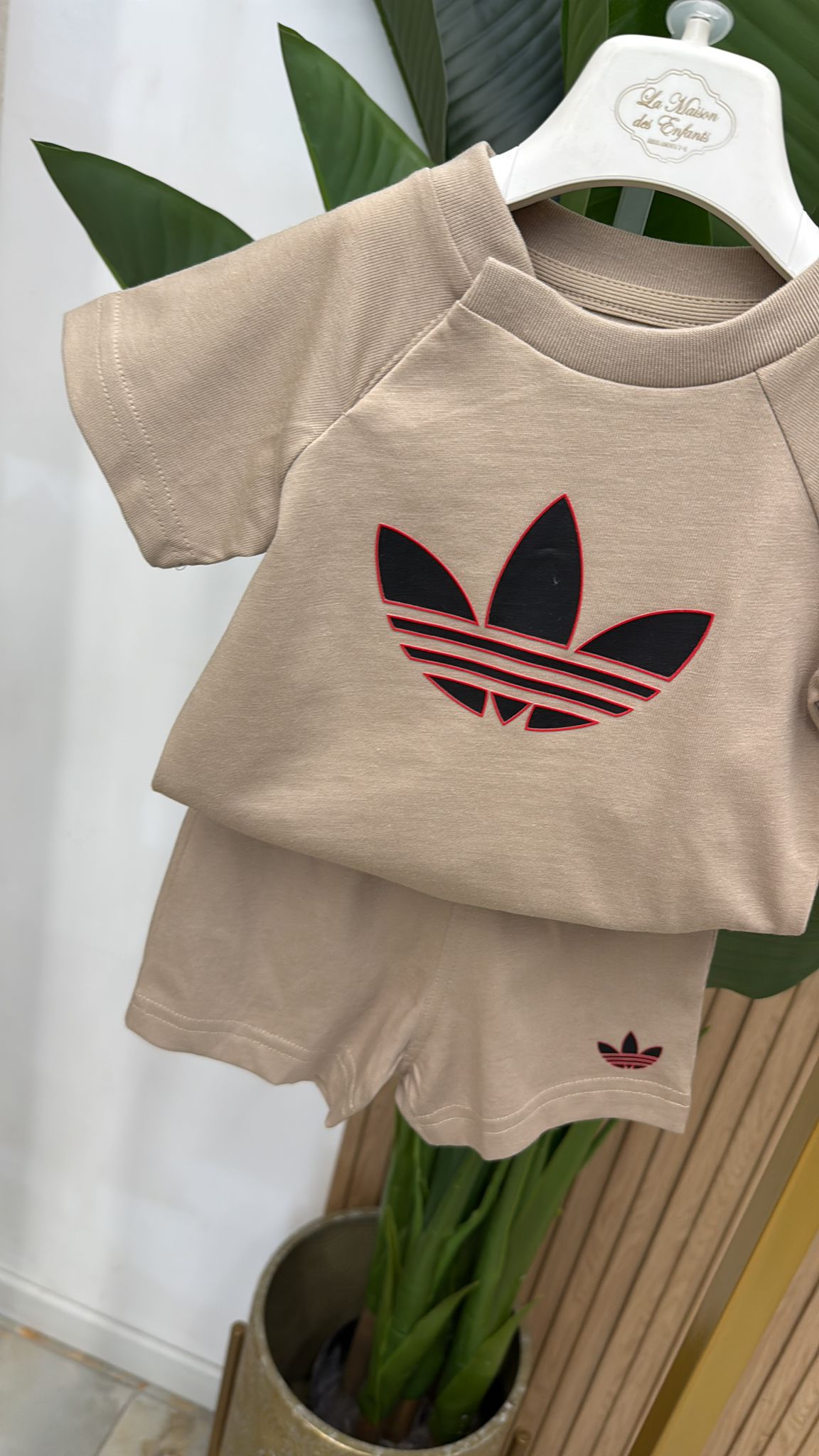 Coordinato Adidas CreamRouge