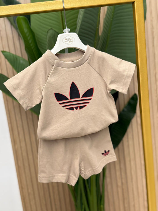 Coordinato Adidas CreamRouge