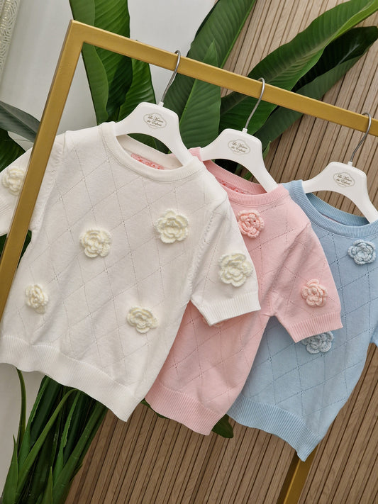 Maglia Rosè in filo