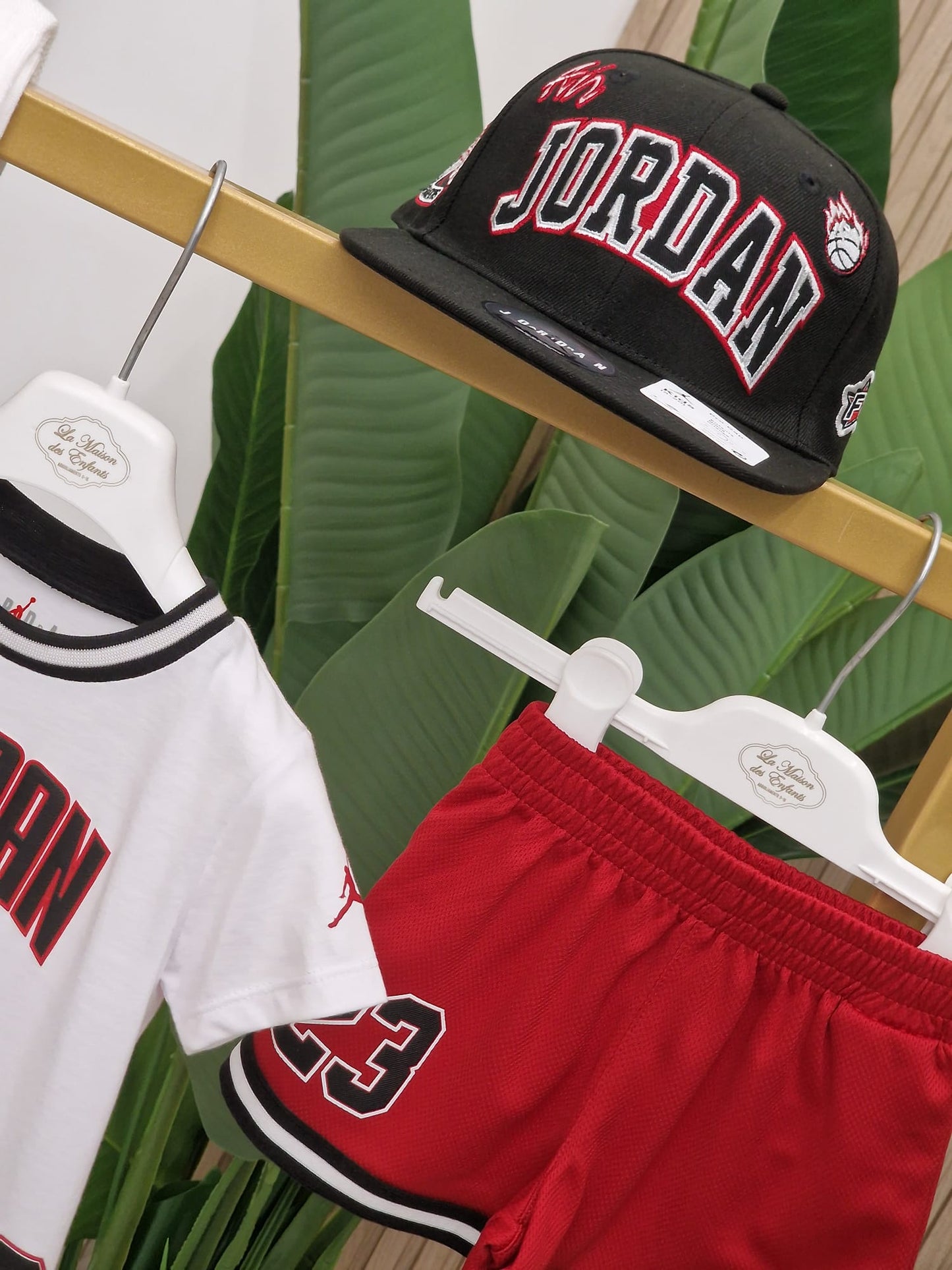 Coordinato Jordan Gym Red