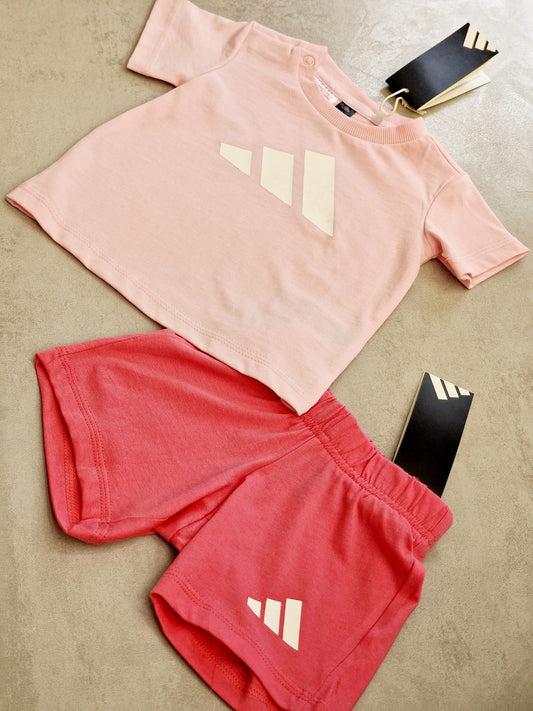 Completo Adidas Blanc Pink
