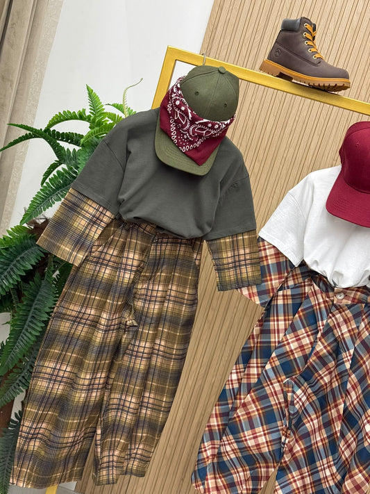 Maglia Quadri Lindas