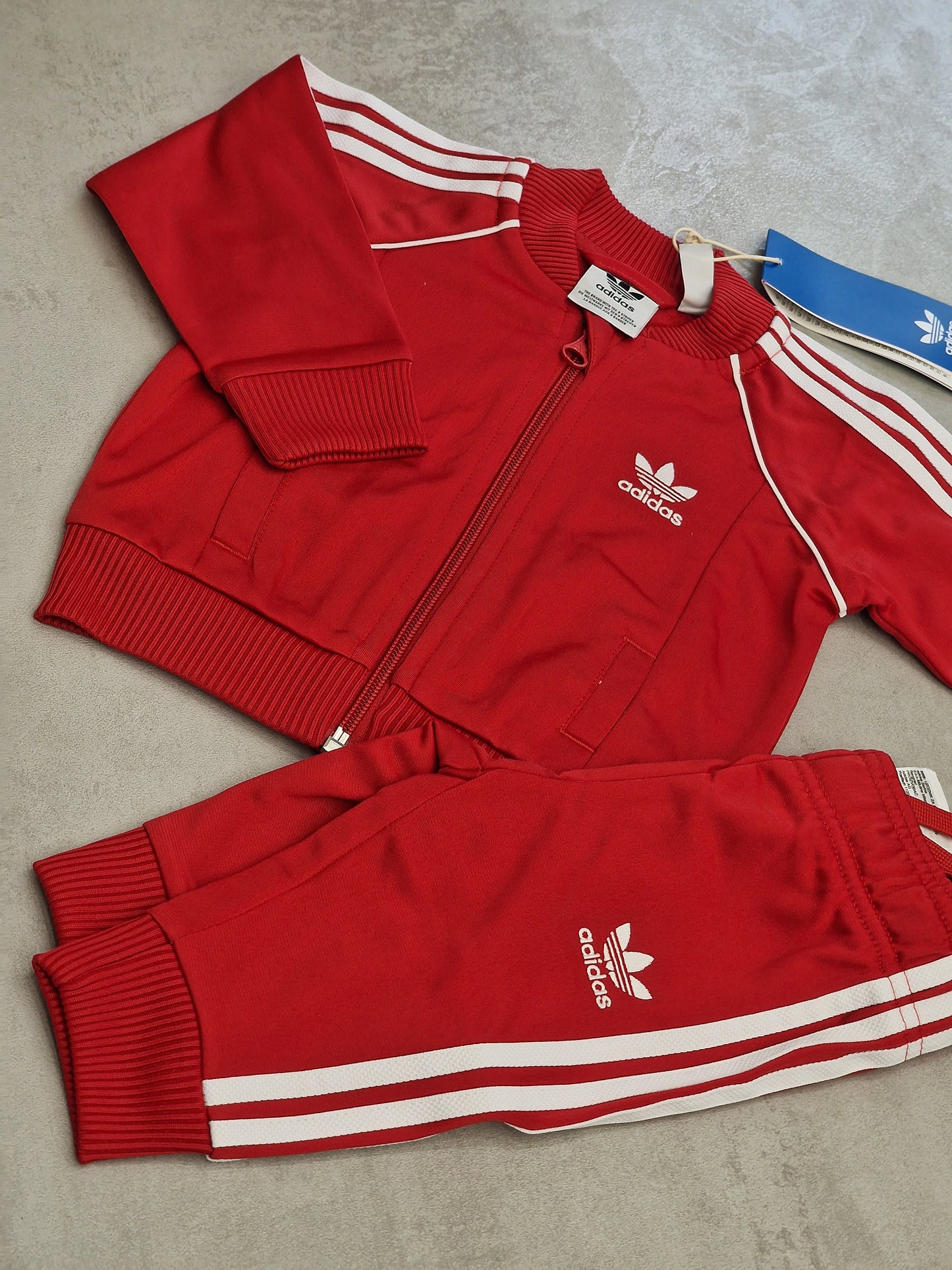 Tuta completa Adidas Track suit red