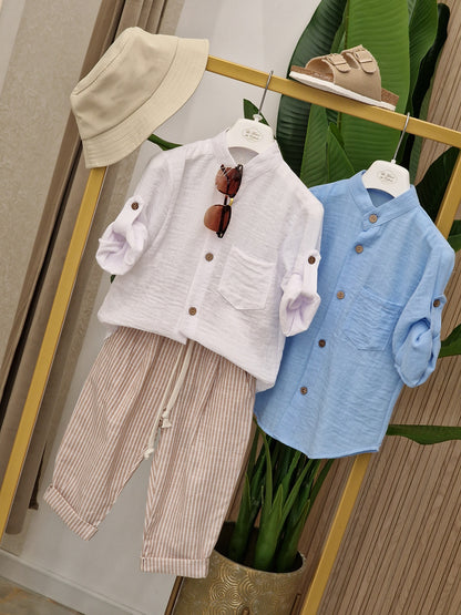 Camicia in lino Louis