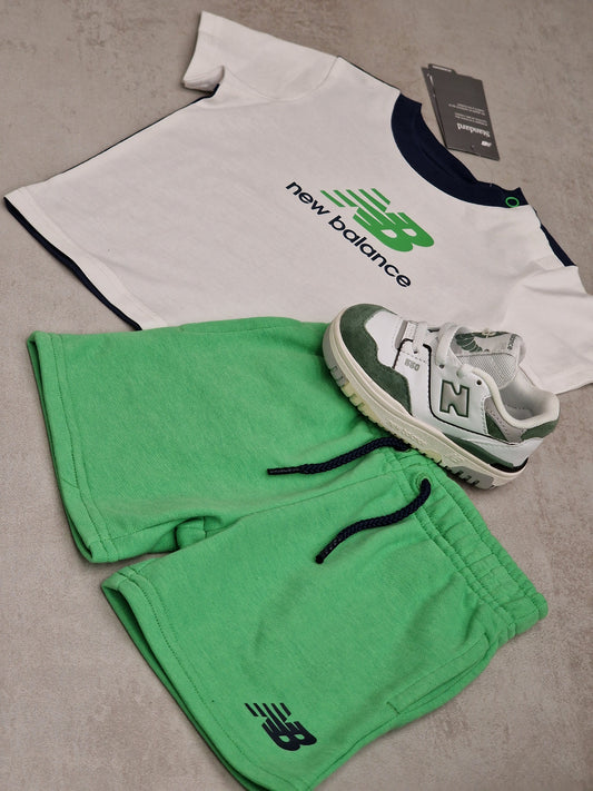 Completo New Balance Bright Whithe